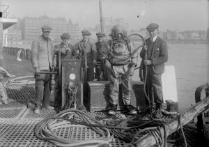 Historic Diving society glass negs 3