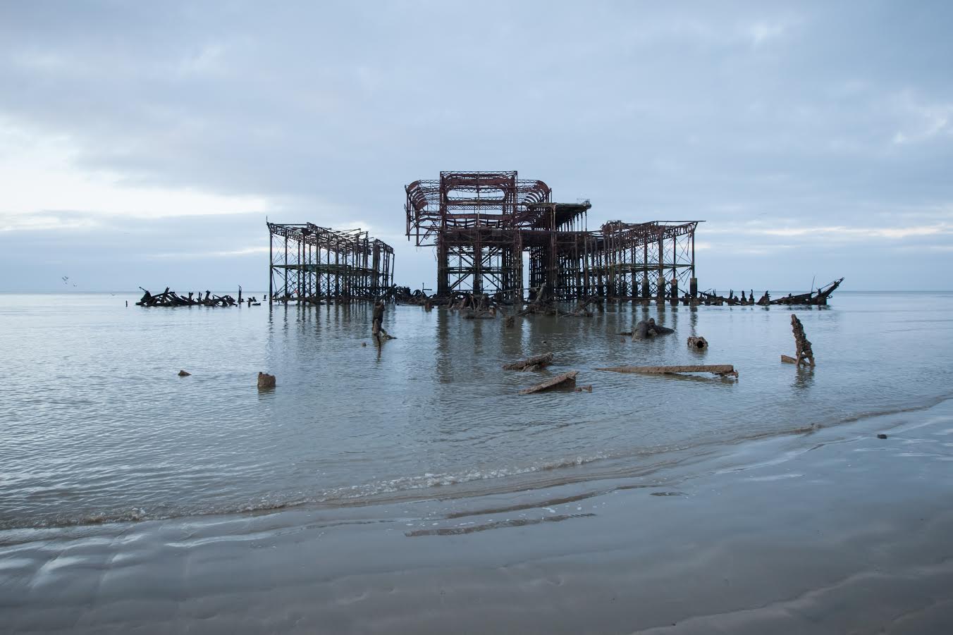 west pier ruin